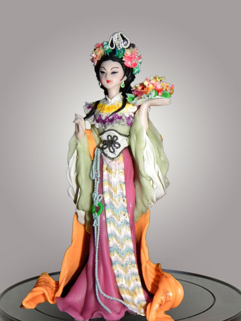16 Goddess Magu Presents Longevity Magu Is A Taoism Youth Goddess